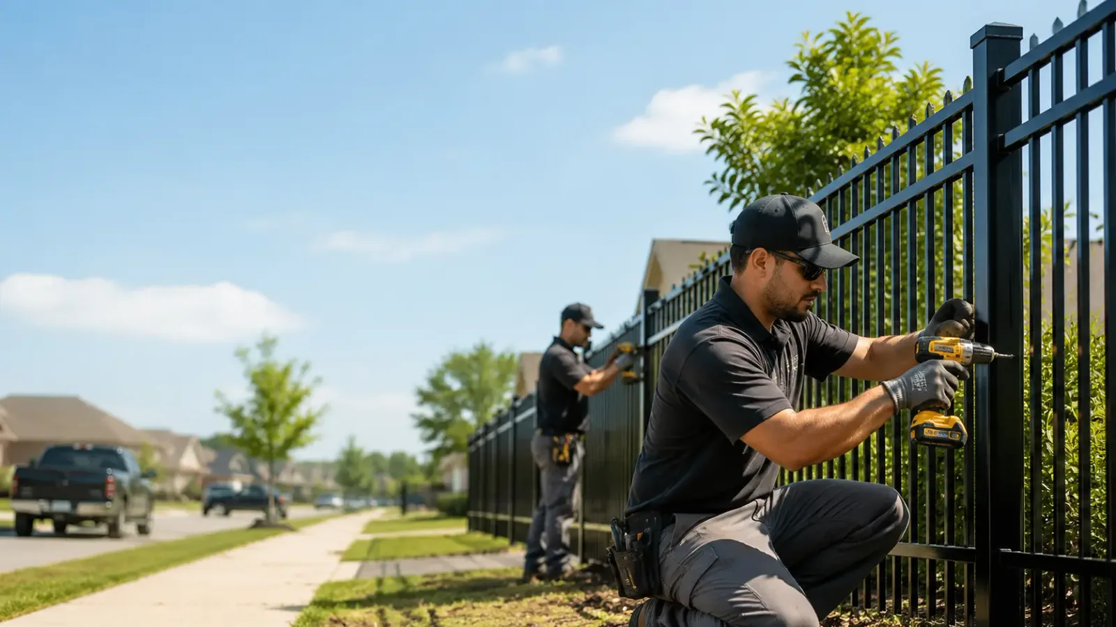 Metal Fence Installation in Willisburg, KY
